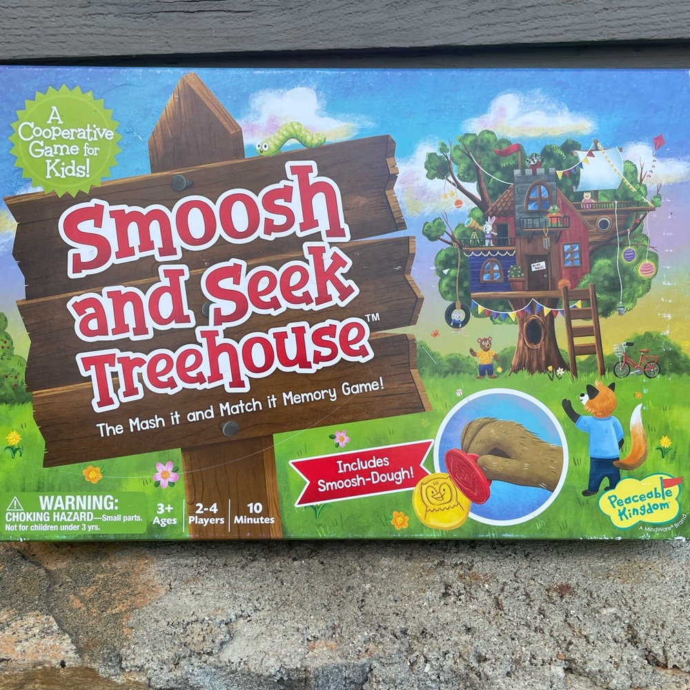 Smoosh and Seek Treehouse Memory Game 3 & Up